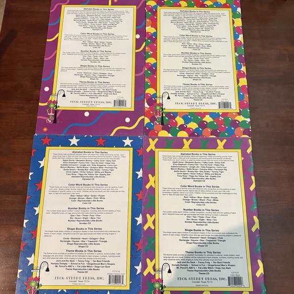 Frog Street Press Sing And Read Alphabet Series Big Books Set Of 4 Replacements - Picture 2 of 12